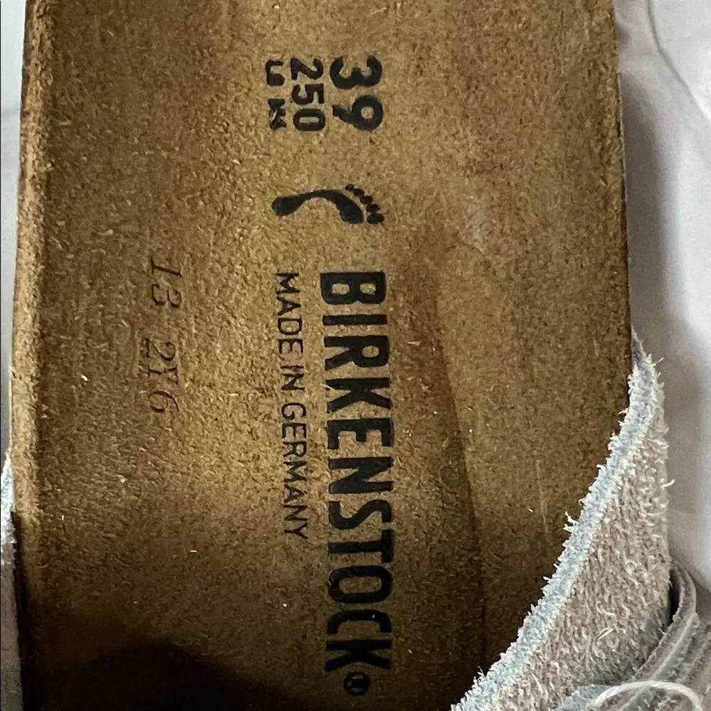 Birkenstock Oita Light Antique Suede Slip-Ons Size 39 - Picture 3 of 5